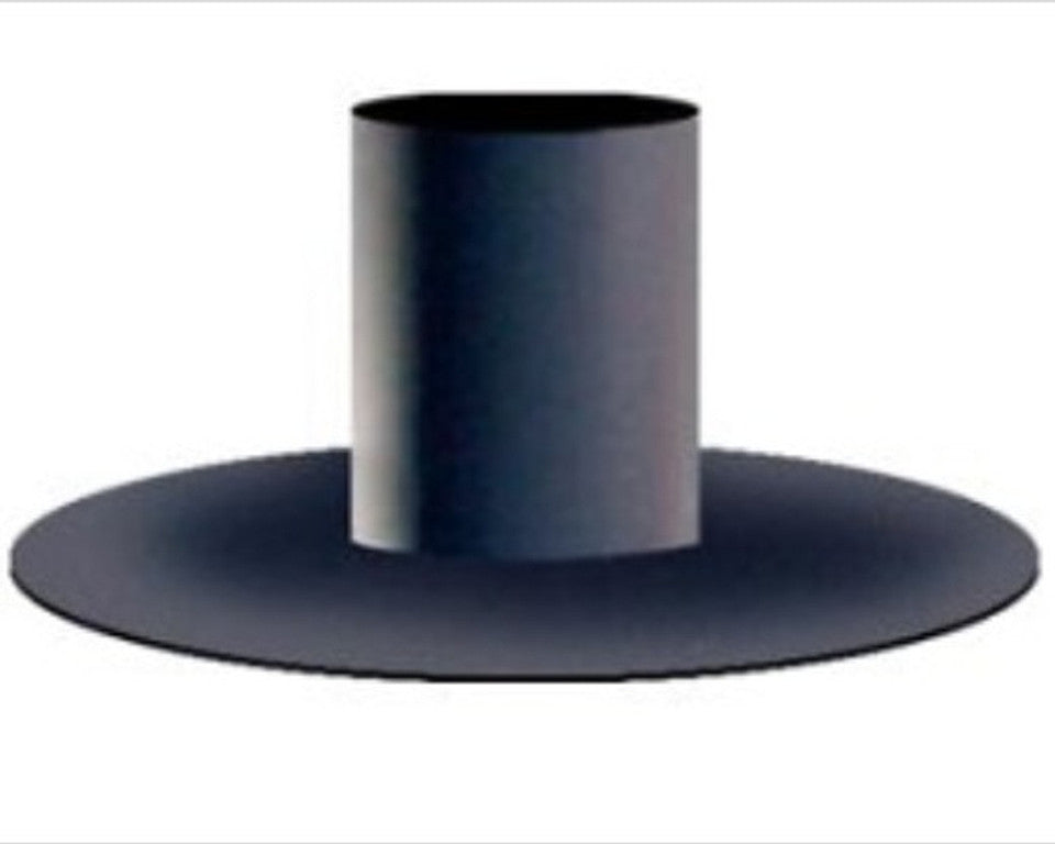 Deck Mount Post, Black - 13" diam x 5" H - 94800821