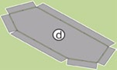 Filler Piece Shape 'D' (Requires 1 Kits) - 94601244