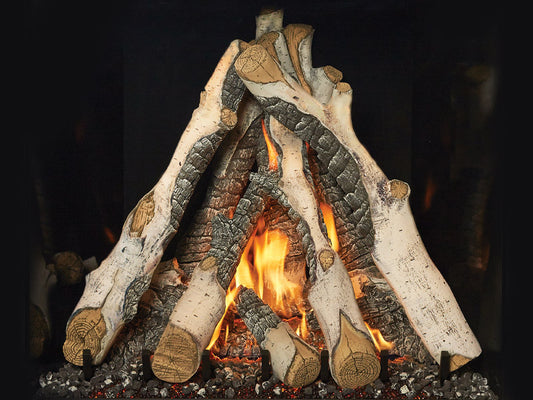 Bon-Fyre Birch Log Set - 94500979