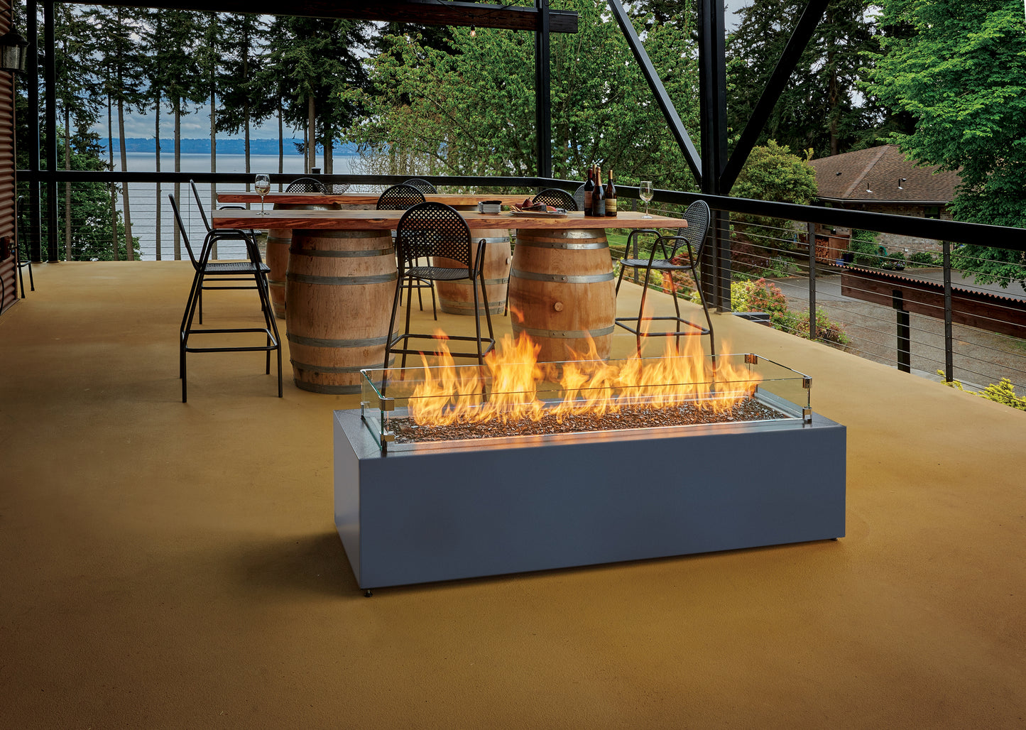 72" Firepit Burner
