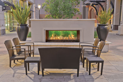 6424 Linear See-Thru Outdoor Gas Fireplace