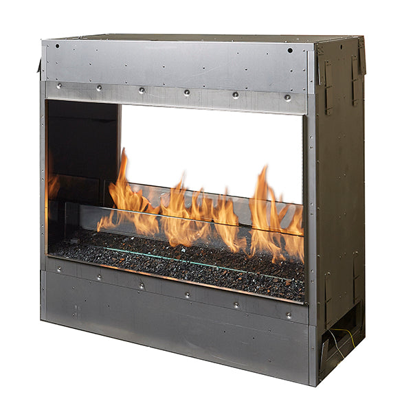 4024 Linear See-Thru Outdoor Gas Fireplace