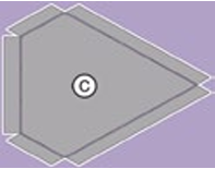 Filler Piece Shape 'C' - 94601243
